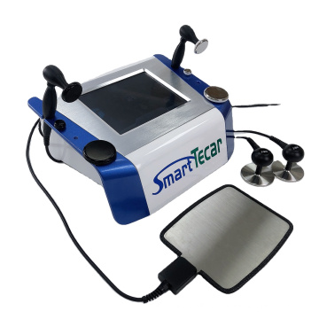 2021 Latest Phisiotherapy Cet Ret Diathermy Smart Tecar Wave Therapy Rf Shockwave Machine